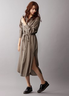 シャツ ワンピース Khaki MAISON DE REEFUR (123173)